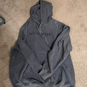 Seaside blue hoodie